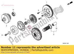 Here you can order the washer, spline, 28mm from Honda, with part number 90493MN5000: