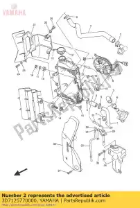 yamaha 3D7125770000 tuyau 2 - La partie au fond