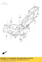 4110033831, Suzuki, frame set suzuki gsx r 750 1996, New