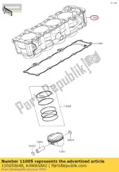 Tutaj możesz zamówić silnik cylindrowy od Kawasaki , z numerem części 110050648: