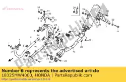 Aquí puede pedir guardia, ex. Tubo de calor de Honda , con el número de pieza 18325MW4000: