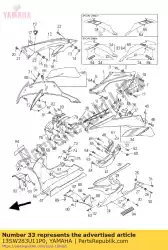 Aqui você pode pedir o painel conjunto 1 em Yamaha , com o número da peça 13SW283U11P0: