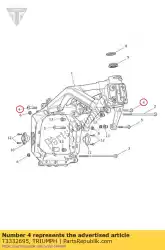 Aqui você pode pedir o parafuso tx m10 x 48lg em Triumph , com o número da peça T3332695: