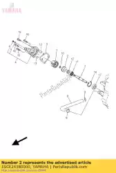 Tutaj możesz zamówić uszczelnienie mechaniczne od Yamaha , z numerem części 1SCE24380000: