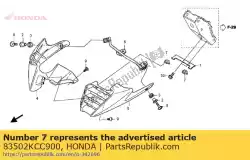 Ici, vous pouvez commander le aucune description disponible pour le moment auprès de Honda , avec le numéro de pièce 83502KCC900: