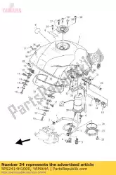 Tutaj możesz zamówić amortyzator, p? Yta 1 od Yamaha , z numerem części 5PS2414H1000: