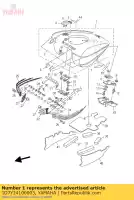 1D7Y24100003, Yamaha, tanque de combustível comp. yamaha xv 1900 2006, Novo