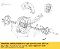 862422, Piaggio Group, Roulement à billes derbi mulhacen 659 2006 2008, Nouveau