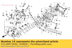 Aquí puede pedir cubierta, combinación y cerradura de Honda , con el número de pieza 53136MT3000: