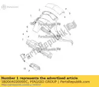 1B0064020000C, Piaggio Group, painel, conjunto piaggio zapta2100 zaptd2100 300 2019 2020 2021 2022, Novo