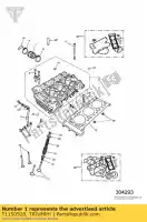 T1150528, Triumph, cylinder head assembly triumph daytona1200, 900 & super iii speed triple (carbs) sprint carbs sprint carbs all tiger 885 carbs > 71698 trident 750 885 1200 1992 1993 1994 1995 1996 1997 1998, New