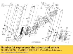 Qui puoi ordinare caviglia da Piaggio Group , con numero parte GU01530592: