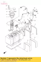 F1B677470000, Yamaha, verpakking, zegel yamaha yxr 700 2008 2009 2011 2012 2013, Nieuw