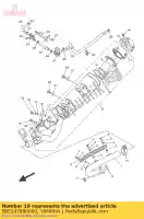 5BE147880000, Yamaha, Band, silencer yamaha  wr yfz yz yzf 250 400 426 450 1998 1999 2000 2001 2002 2003 2004 2005 2006 2007 2008 2009 2010 2011 2012 2013 2014 2015 2016 2017 2018 2019 2020 2021, New