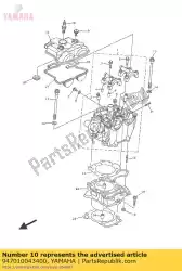 Aqui você pode pedir o plugue, faísca (ngk lmar8g) em Yamaha , com o número da peça 947010043400: