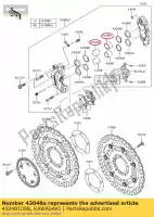 430481098, Kawasaki, piston-caliper kawasaki vn voyager custom k classic e h klz versys a d b zzr  c f tourer zx600 j abs g vulcan lt limited vn2000 zzr600 vn1700 1000 1700 nomad klz1000 2000 600 , New