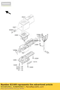 kawasaki 921601461 damper zx1100-d1 - Bottom side