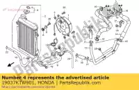 19037KTW901, Honda, cap comp., radiador honda sh 300 2007 2008 2009, Novo