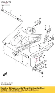 suzuki 6131121H00 caso, corrente - Lado inferior