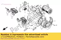 17232MBZ610, Honda, condotto, filtro dell'aria honda cb hornet f cbr  cb600f 600 , Nuovo