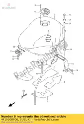 Here you can order the shield,heat #5 from Suzuki, with part number 4419508F00: