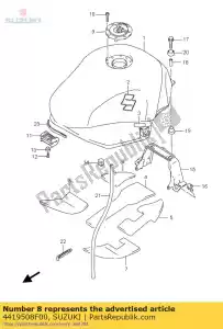 Suzuki 4419508F00 tarcza, ciep?o # 5 - Dół