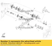 872958, Piaggio Group, ingranaggio 1a aprilia derbi  cafe gpr mulhacen mulhacen cafe rs rs4 senda terra terra adventure e terra e zd4kc000 zd4kca00 zd4kta zd4kta00 zd4ktb00 zd4kxa00 zd4kxb00 zd4kxja0 zd4kxja0, zd4kxa zd4kxjb0 zd4tw000 zd4xaa00 zd4xab00 zdpka 125 2007 2008 2009 2010 2011 2012 , Nuovo