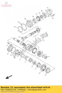 yamaha 901796800100 orzech - Dół