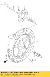 Qui puoi ordinare assale anteriore da Suzuki , con numero parte 5471120H00: