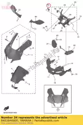 Tutaj możesz zamówić brkt. 7 od Yamaha , z numerem części B4S2846800: