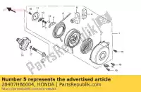 28407HB6004, Honda, touw, terugslagstarter honda trx 350 2000 2001 2002, Nieuw