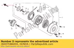 Aquí puede pedir cuerda, arrancador de retroceso de Honda , con el número de pieza 28407HB6004: