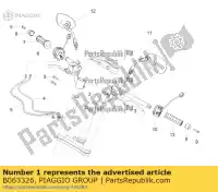 B063326, Piaggio Group, rechter helft stuur moto-guzzi v zguldb00 zguldp00 zguldp00, zguldcb0 zguldub0 zgulw300;zgulwuc2;zgulw3004; zgulwub2 750 2014 2015 2016 2017 2018 2019 2020 2021, Nieuw