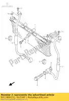 0911808131, Suzuki, bolt suzuki gsx gsx r 600 750 1100 1988 1989 1990 1991 1992 1993 1994 1995 1996 1997 1998 1999 2000 2001 2002 2003 2004 2005 2006, New