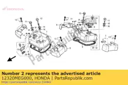 Qui puoi ordinare cover assy, ?? R cil da Honda , con numero parte 12320MEG000: