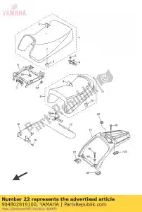 yamaha 904802819100 ilhó (1h3) - Lado inferior