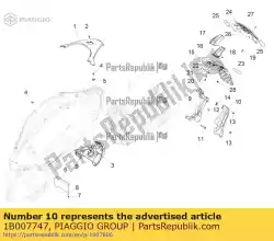 Tutaj możesz zamówić copertura laterale portatarga od Piaggio Group , z numerem części 1B007747:
