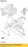 6210043FK0YKS, Suzuki, absorbeur assy, ??r suzuki  lt z 50 2006 2007 2008 2009 2010 2014 2015 2016 2017 2018, Nouveau