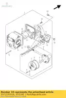 3571330510, Suzuki, Uszczelka, soczewka rr suzuki gn  u e gn250 gn250e gn125e 250 125 , Nowy