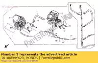 16100MAY620, Honda, carburetor assy. (vp51a a honda xrv africa twin  xrv750 750 , New