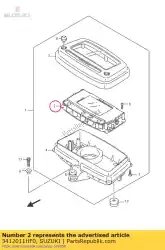 Qui puoi ordinare nessuna descrizione disponibile al momento da Suzuki , con numero parte 3412011HF0: