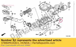 sensoreenheid, luchttemp van Honda, met onderdeel nummer 37880MCA003, bestel je hier online: