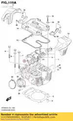 gids, klep van Suzuki, met onderdeel nummer 1111565J00001, bestel je hier online: