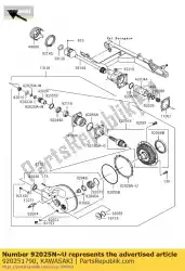 Here you can order the shim,t=1. 20 vn1500-a2 from Kawasaki, with part number 920251790: