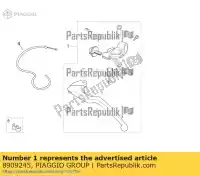 8909245, Piaggio Group, clutch lever cpl. aprilia tuono tuono v zd4tyg00, zd4tycc0 zd4tyh00, zd4tycc1 zd4tyu00 zd4tyua0 1000 1100 2011 2014 2015 2016, New