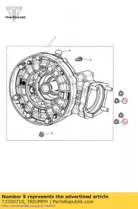 triumph T3350710 nakr?tka ko?nierzowa kopu?kowa m10 x 1,5 - Dół