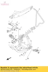 yamaha 905061600700 napi?cie spr??yny - Dół