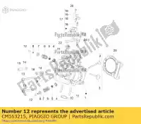 CM163215, Piaggio Group, pad calibrado 3,10 mm     , Novo