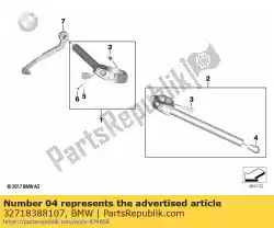 Ici, vous pouvez commander le casquette auprès de BMW , avec le numéro de pièce 32718388107: