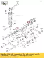 920461271, Kawasaki, lagernaald, hk1812 kx65-a1 kawasaki  kx 65 2000 2001 2002 2003 2005 2006 2007 2008 2009 2010 2011 2012 2013 2014 2015 2016 2017 2018 2019 2020, Nieuw